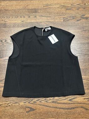 NWT saintart black soraya top